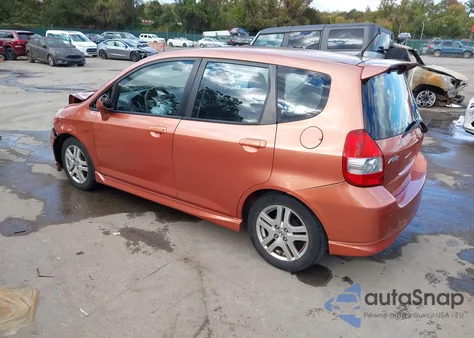 2008 Honda Fit Sport z USA, uszkodzony, nr VIN JHMGD38658S059069